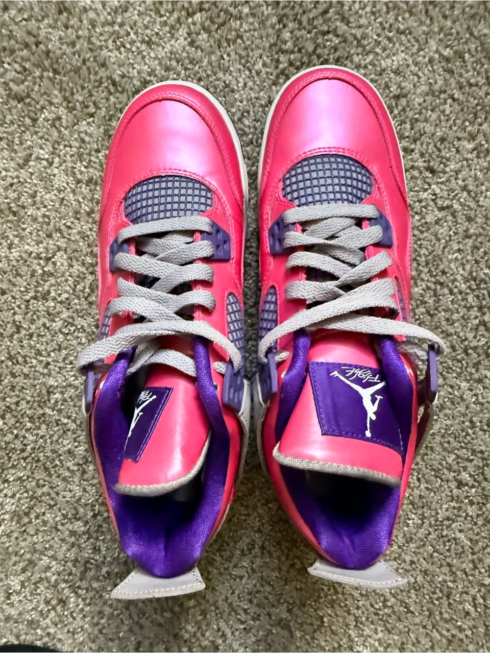 Nike Air Jordan 4 2013 Retro Pink Foil - Picture 8 of 10